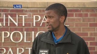 Mayor Melvin Carter and Police Chief Axtell Speak On St. Paul Violence