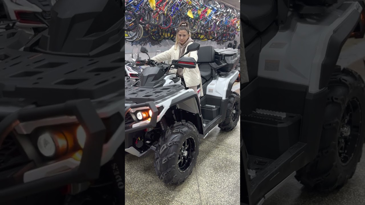 Отзыв от очаровательной клиентки квадроцикл ODES PATHCROSS MAX 1000 XE ДВУХМЕСТНЫЙ