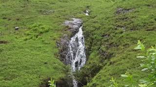 The meeting of three waters and the Glencoe Waterfall