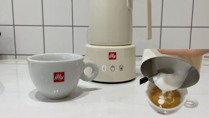 illy Electric Milk Frother - White