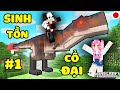 REDHOOD VÀ MỀU THỬ THÁCH SINH TỒN MINECRAFT CỔ ĐẠI TẬP 1:MỀU XÂY DỰNG LÀNG PIRATE THỜI TIỀN SỬ