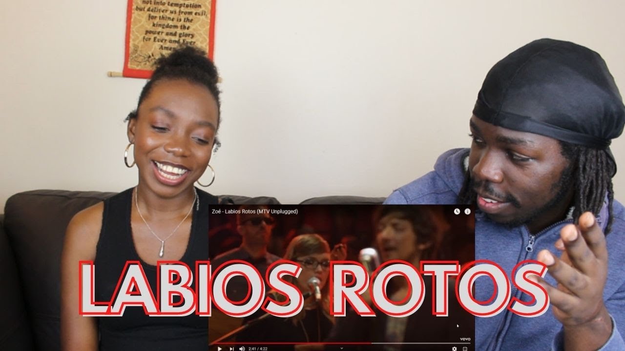 Zoé - Labios Rotos (MTV Unplugged) - REACTION VIDEO