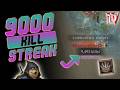 Over 9000 Kill Streak With Dance Of Knives Rogue Season 12 Diablo 4