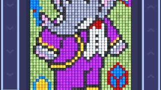 Pixel Flow Level 1225 Solution Walkthrough