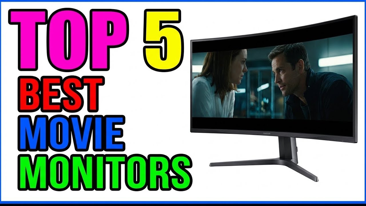 TOP 5 Best Monitors For Watching Movies 2026