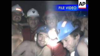 Pipes that will form a tunnel for rescue capsules for 33 trapped miners in Chile arrived at the mine