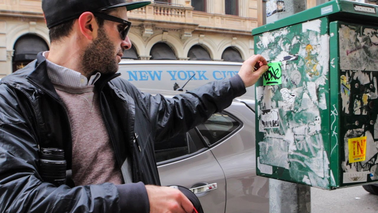 Meet Matt Trumino Fanatic Graffiti Sticker Collector and Artist