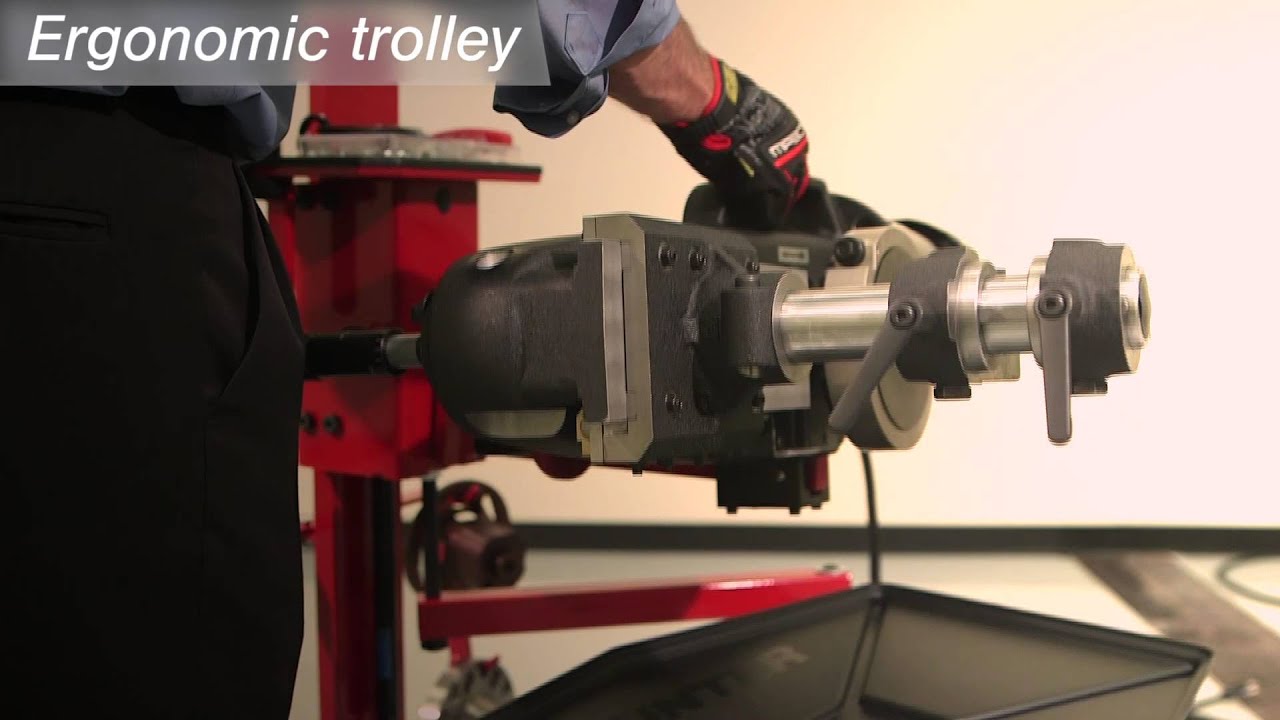 Brake Lathe with AntiChatter Technology from Hunter