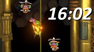 Yooka-Laylee - Impossible Lair Speedrun (16:02)