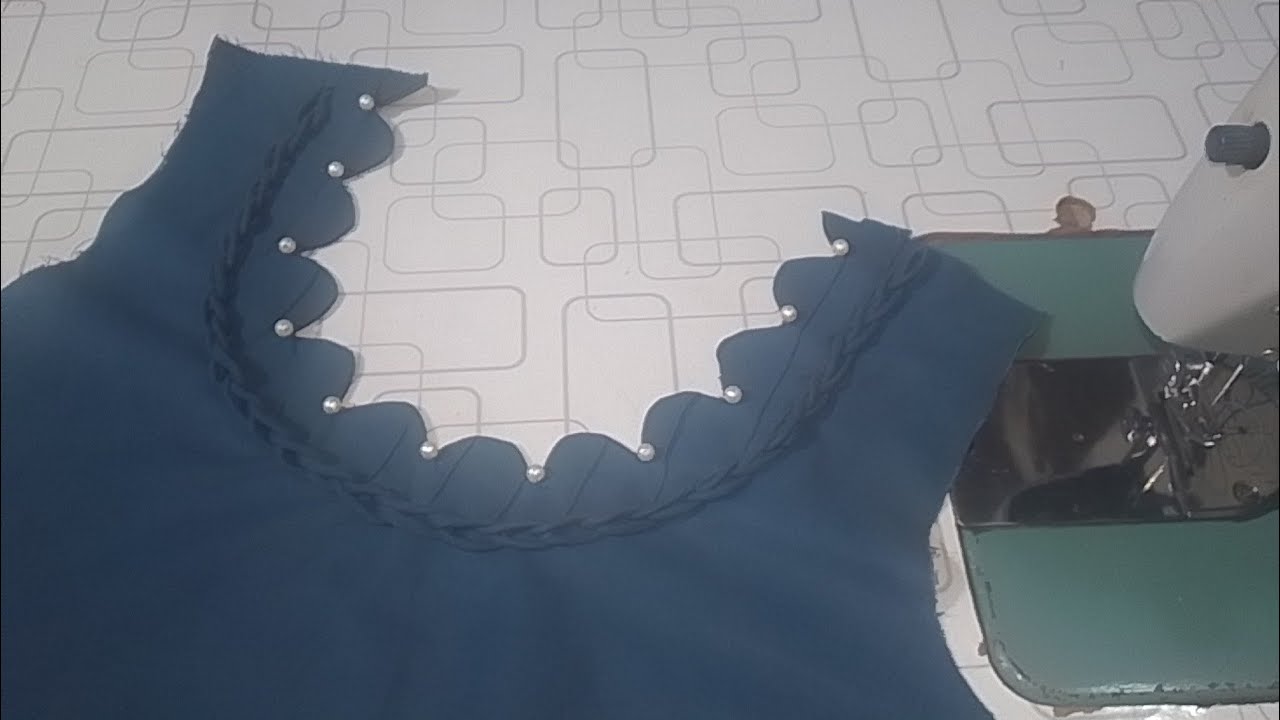 New Morden Neack Design with Loops//cutting and stitching#sewing#2026trends