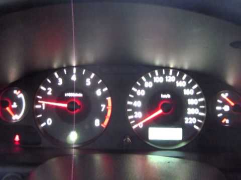 Пересвет приборной панели nissan almera classic