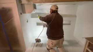 Spraying Ilva Wood Finishes