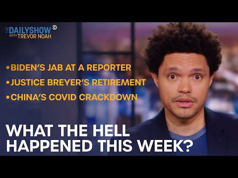 Thumbnail for What The Hell Happened This Week? - Week of 1/24/2022 | The Daily Show