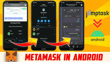 Metamask App | How to Link JMPT with Metamask in Android/IOS | Swap JMPT to BNB in Android/IOS | USD