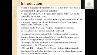 Famous Microprocessor Lecture 8 part 1 Profile