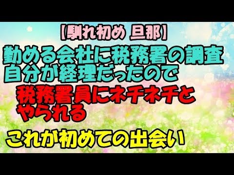 【馴れ初め 旦那】勤める会社に税務署の調査自分が経理だったので税務署員にネチネチとやられるこれが初めての出会い【スカッとCafeチャンネル】