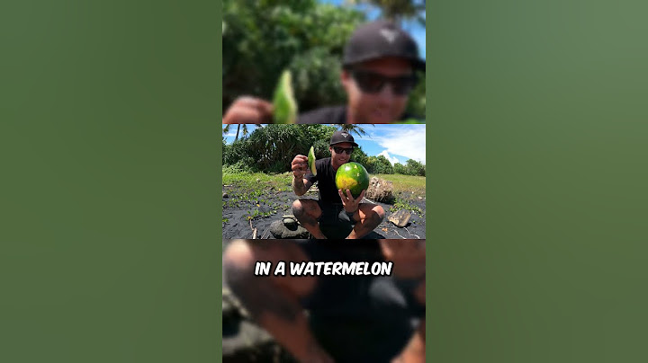 Can You Actually Cook Fish in a Watermelon?