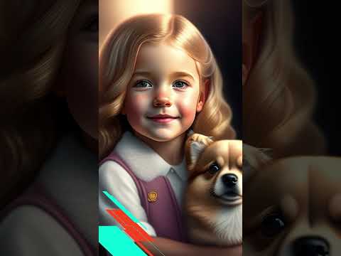 Unleash Your Cuteness with Young Cute Girl and Her Pomeranian! #shots #ytshorts #viral