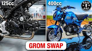 Ultimate Honda Grom Engine Swaps: CBR300 vs Ninja 400!