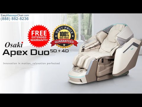 Osaki Apex Duo Massage Chair Features