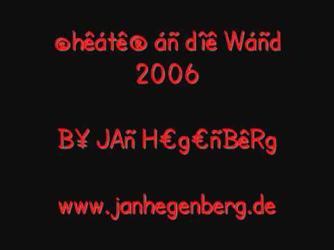 Jan Hegenberg   Cheater an die Wand 2006medium H 264 AAC