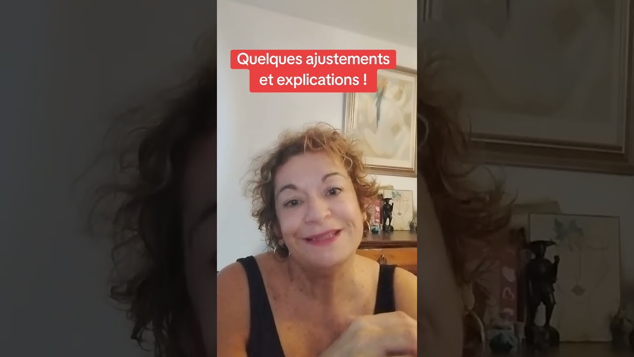 Quelques ajustements !