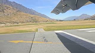 Air New Zealand ATR72 departure from Queenstown Airport (Part 1)