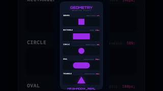 How to make 5 CSS Shapes in 60 Seconds! 🚀 #frontenddeveloper #uidesignlearning #webdevelopment