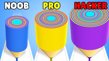 NOOB vs PRO vs HACKER in Wrapper Runner! New Gameplay