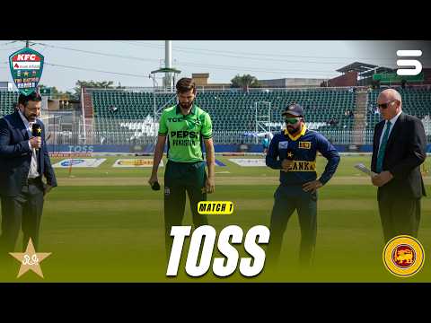 Toss | Pakistan vs Sri Lanka | Match 1 | Pakistan ODI Tri-Series 2026 | PCB | M9S1J