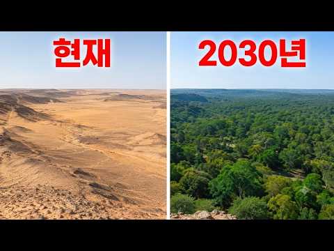 아프리카, 사하라 사막의 확장을 막기 위해 5,000마일(약 8,000km) 장벽 <strong>건설</strong>
