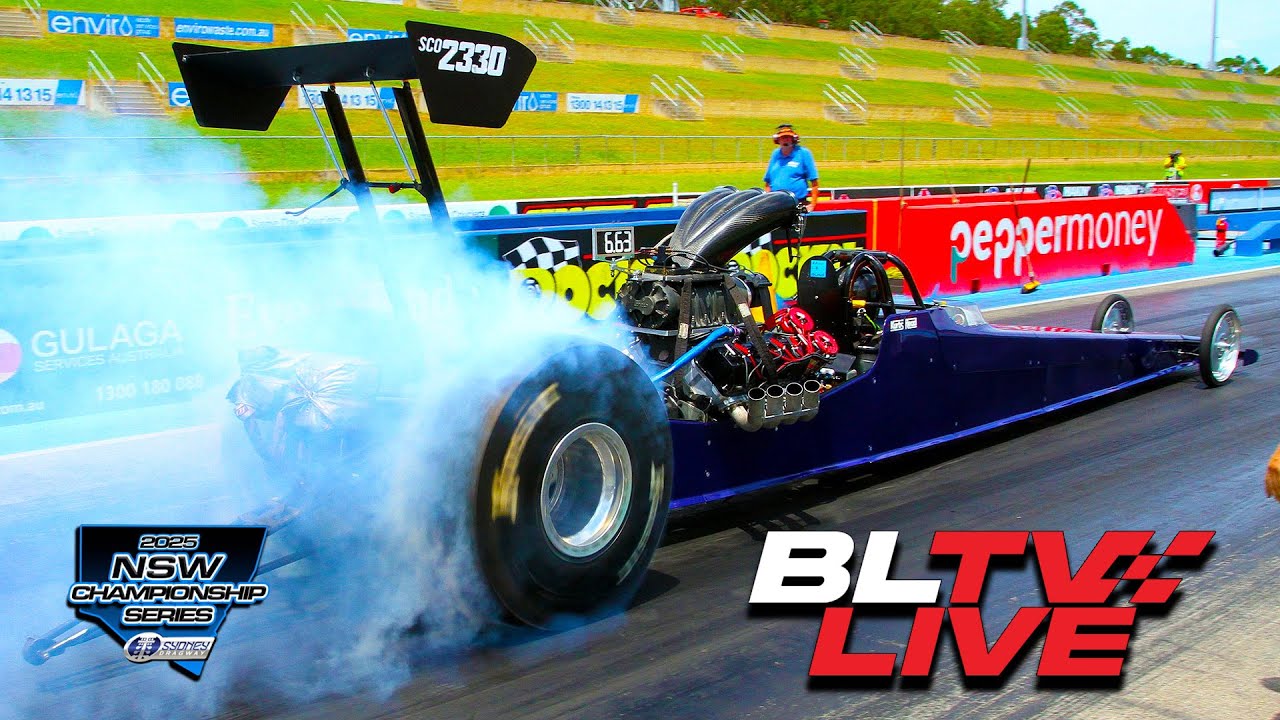 LIVE DRAG RACING | NSW Championship Round 2 - Sydney Dragway - YouTube