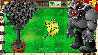 Doom Threepeater Tall vs Doom Dr.Zomboss vs 999 Gargantuar Plants vs Zombies Hack