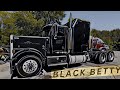 Marmon semi truck gets prepped for rear suspension work