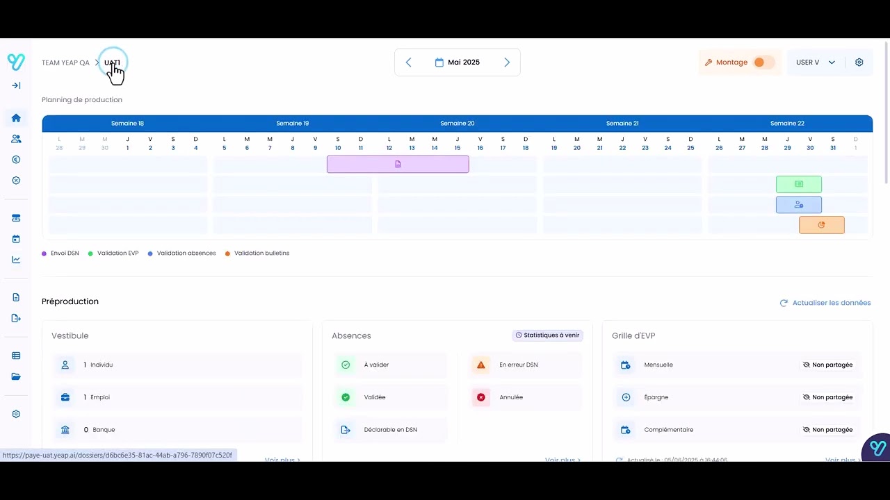 Nouvelle interface logiciel de paie Yeap – Découvrez les nouveautés en 2 minutes