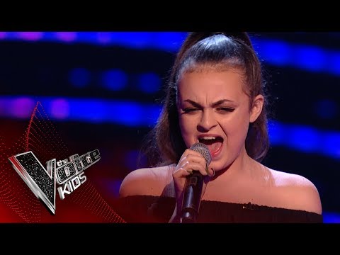 Sophia B performs 'Purple Rain': Blinds 3 | The Voice Kids UK 2017