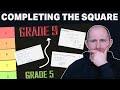GCSE MATHS Completing The Square FULL WALKTHROUGH GRADE 5-9