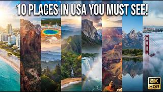 10 Most Beautiful Places in America You Must Visit USA  #usatravel  #beautifulplaces  #travelguide