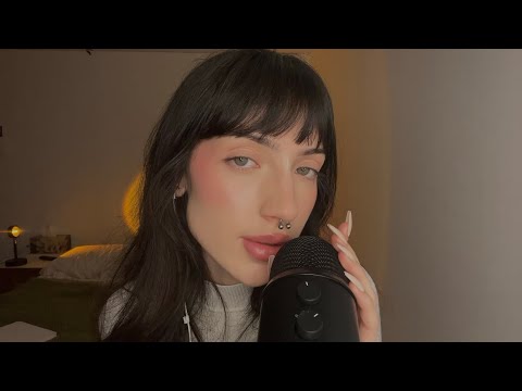 (French) AGGRESSIVE mic triggers + fast mouth sounds, hands sounds and visuals 🤍