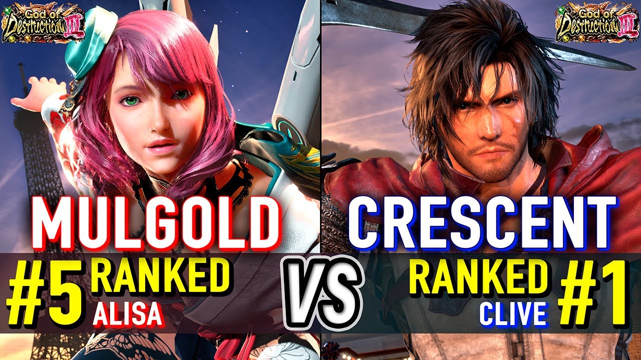 T8 🔥 MULGOLD (#5 Ranked Alisa) vs CRESCENT (#1 Ranked Clive) 🔥 Tekken 8 High Level Gameplay