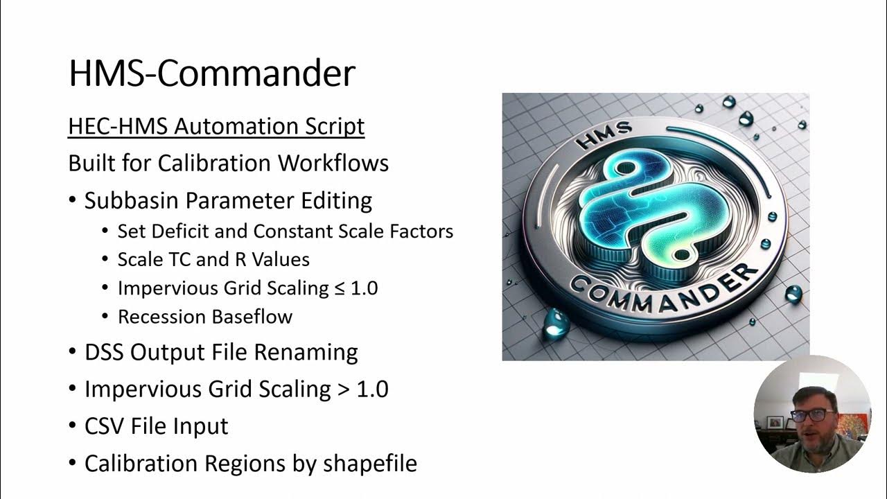 HEC Commander: Automating HEC-HMS Workflows with Python Scripts