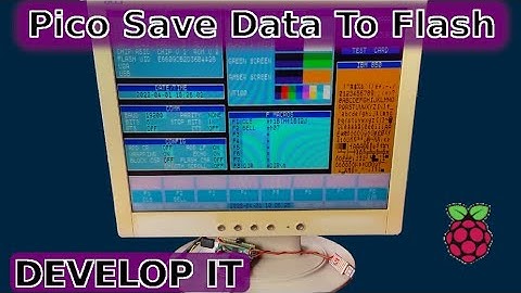 RPi Pico Saving Application Data To Flash