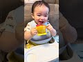 ぷはぁてするの可愛い😍🩷#1歳 #1歳2ヶ月 #1歳児 #コップ飲み #離乳食 #幼児食