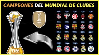 🏆 Todos los CAMPEONES del MUNDIAL de CLUBES FIFA (2000-2023) ✅ Actualizado