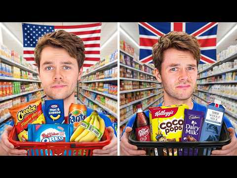 USA vs UK Grocery Store