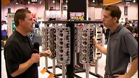 GM Explains the LSX vs. LS7 Head @ SEMA 2008