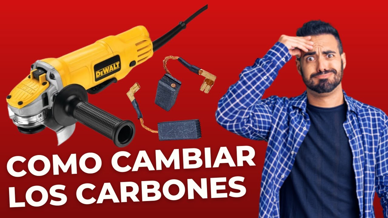 👷‍♂Como Cambiar Los Carbones De Una Amoladora Dewalt💪🔧