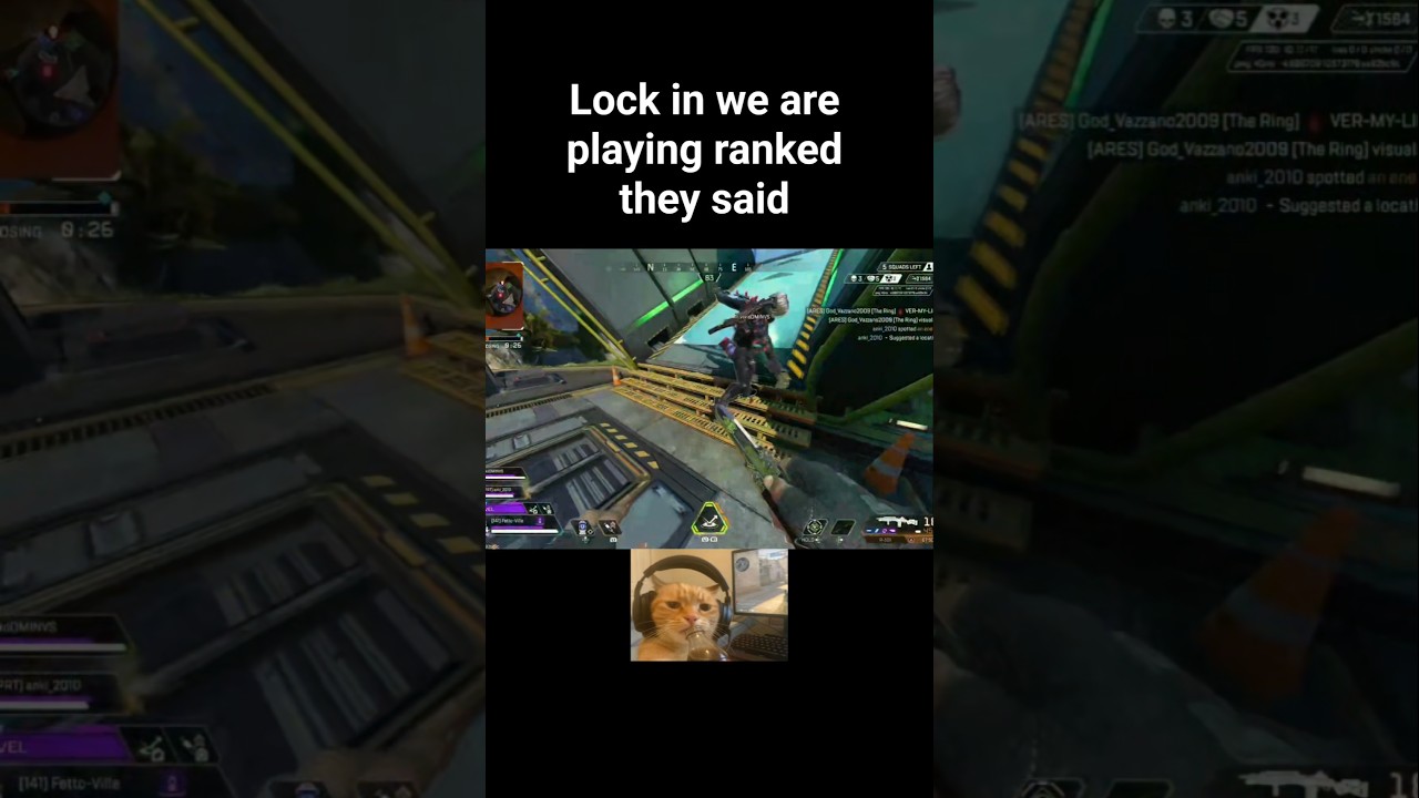 Apex legends in 2025 《Lock in we are playing ranked they said》Apex Legends is dead 🫩 but i love it!🤩