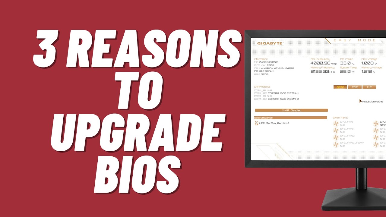 3 Reasons to Upgrade Your BIOS YouTube