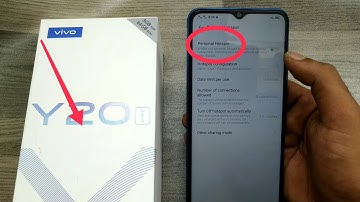How to Set Wifi Hotspot in VIVO y20i| Wi-Fi hotspot| Setup Wifi Hotspot| Mobile Hotspot